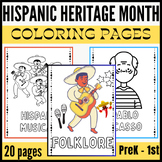 Hispanic Heritage Month Coloring Pages | October Coloring 
