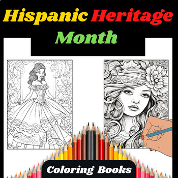 Preview of Hispanic Heritage Month Coloring Pages  - September Coloring Sheets