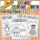 Hispanic Heritage Month Coloring Pages | Spanish Speaking 