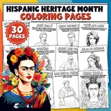 Hispanic Heritage Month Coloring Sheets | Hispanic Icons C