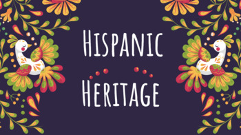 Preview of Hispanic Heritage Month Country Study