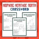 Hispanic Heritage Month Crossword Puzzles | Hispanic Herit
