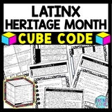 Hispanic Heritage Month Cube Stations - Reading Comprehens