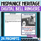 Hispanic Heritage Month DIGITAL Bell Ringers - Reading Com