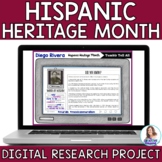 Hispanic Heritage Month Activity: DIGITAL Mini Research Project