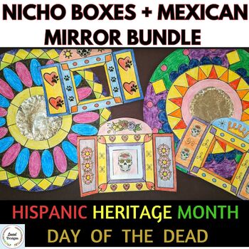 Preview of Hispanic Heritage Month-Day of the Dead Activity/Craft BUNDLE (Set of 2)