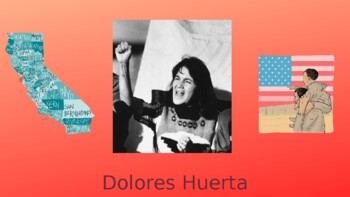 Preview of Hispanic Heritage Month - Dolores Huerta PowerPoint