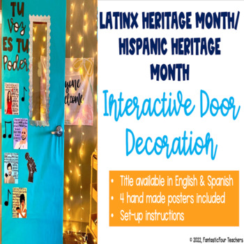 Preview of Hispanic Heritage Month Door Decoration