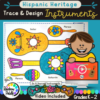 Preview of Hispanic Heritage Month Easy Art Activity