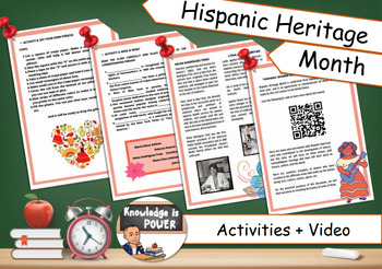 Preview of Hispanic Heritage Month | English + Spanish