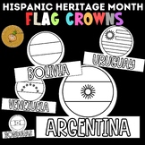 Hispanic Heritage Month Flags Crowns | Spanish Speaking Co
