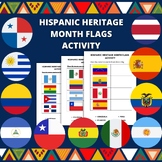 Hispanic Heritage Month Flags activity