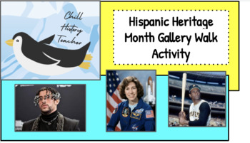 Preview of Hispanic Heritage Month Gallery Walk Activity