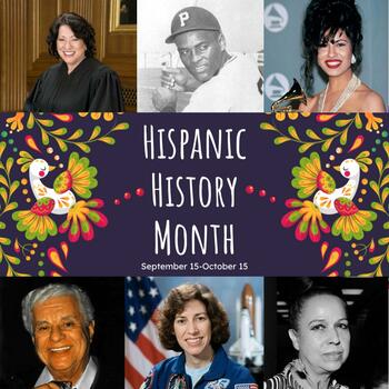 Preview of Hispanic Heritage Month ⎮ Google Slides ⎮ No Prep