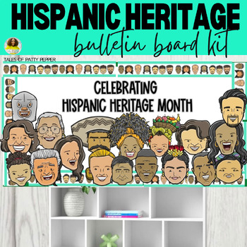 Preview of Hispanic Heritage Month: Influential Leaders Bulletin Board Set