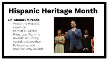 Preview of Hispanic Heritage Month - Influential People