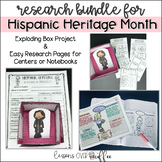 Hispanic Heritage Month: Interactive Research Projects wit
