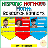 Hispanic Heritage Month Leaders Banners Research Latino he