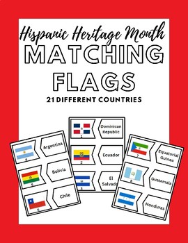 Winter Olympics Countries Flags Matching Game (Teacher-Made)