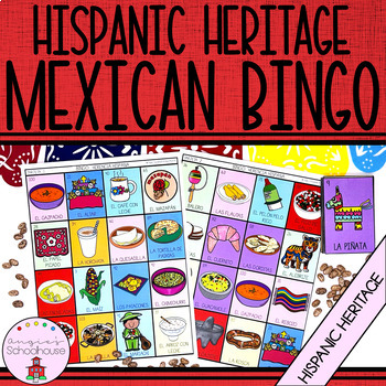 Preview of Hispanic Heritage Month Mexican Bingo