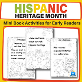 Hispanic Heritage Month Mini Book Activities for Early Rea