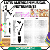 Hispanic Heritage Month Music Activities Latin American In