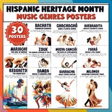 Hispanic Heritage Month Music Genres: 30 Dance Posters Lat