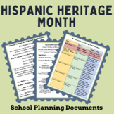 Hispanic Heritage Month Planning Documents