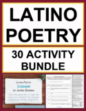 Hispanic Heritage Month Poetry Activities | Latino Poetry Bundle