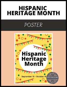 Preview of Hispanic Heritage Month Poster