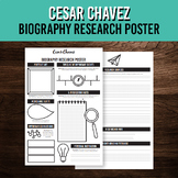 Hispanic Heritage Month Poster for Cesar Chavez | Printable