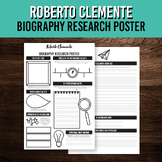 Hispanic Heritage Month Poster for Roberto Clemente | Printable