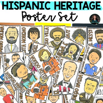 Preview of Hispanic Heritage Month Posters | Latino Heritage Month Posters | 41 Posters