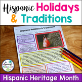 Hispanic Heritage Month Project: Holidays and Traditions