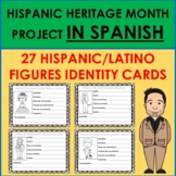 Hispanic Heritage Month Project IN SPANISH Worksheets: 27 