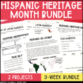 Hispanic Heritage Month Project, Reading Passages & Activi