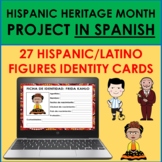 Hispanic Heritage Month Project in Spanish for Google Clas