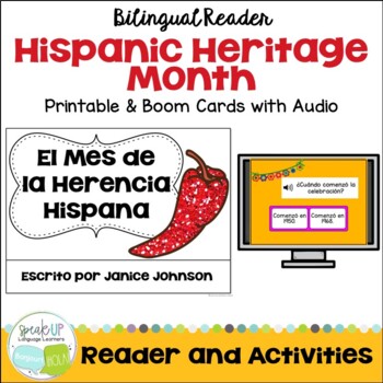 Preview of Bilingual Hispanic Heritage Month Reader - El mes de la herencia Hispana