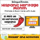 Bilingual Hispanic Heritage Month Reader & Activities Mes 