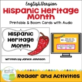 What is Hispanic Heritage Month? - Printable & Boom Cards 
