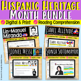Hispanic Heritage Month: Reading Comprehension Bundle (Dig