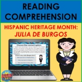 Hispanic Heritage Month Reading Comprehension: Julia de Bu