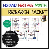 Hispanic Heritage Month Research Packet