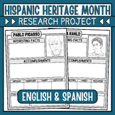 Famous Hispanic Persons Projects • Hispanic Heritage Month