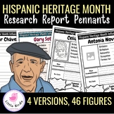 Hispanic Heritage Month Research Report Pennants!