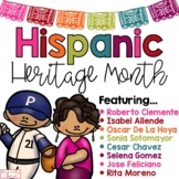 Hispanic Heritage Month, Robert Clemente, Isabel Allende, 