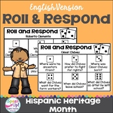 Hispanic Heritage Month Roll & Respond | English Version |