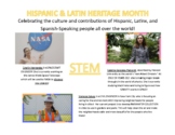 Hispanic Heritage Month STEM Posters