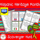 Hispanic Heritage Month Scavenger Hunt