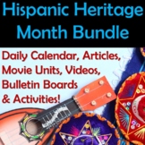 Hispanic Heritage Month Spanish Bundle - El Mes de la Here